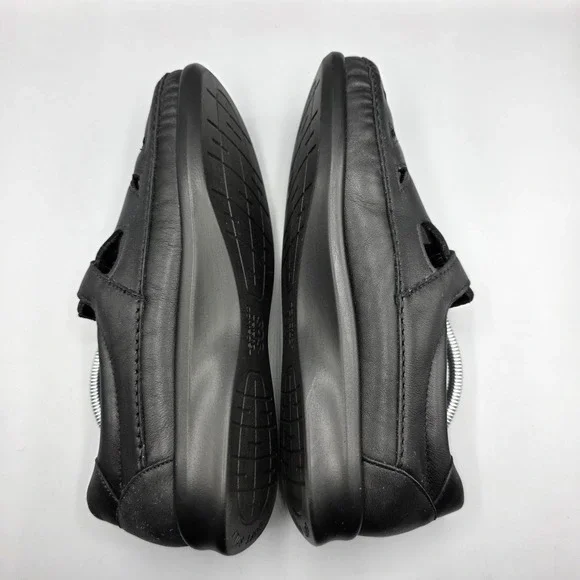 SAS Shoes Womens 9M Black Roamer Loafer Tripad Comfort T-Strap Mary Jane - Picture 7 of 14